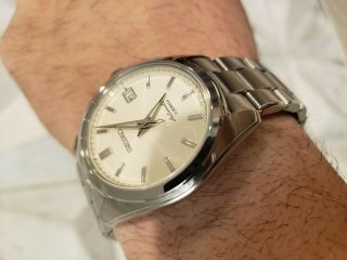 SARB 035 Wrist Watch for Men - Silver/Beige 5