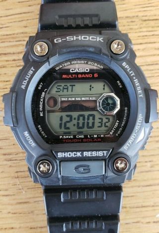 Casio Moon Phase Gw - 7900 - 1er Wrist Watch For Men