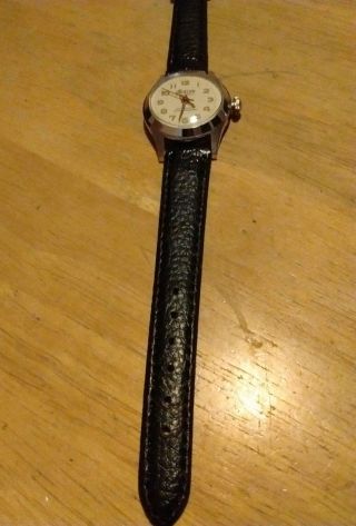 Vintage 1950 - 60 ' s Lord Nelson Unisex Watch,  Runs leather M 3