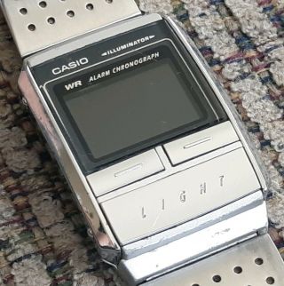 Casio Illuminator A200 Module 1604 Wr Alarm Chronograph Lcd Watch Module 1604