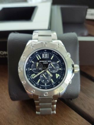 Raymond Weil 8500 - St - 05207 Quartz Chronograph Watch
