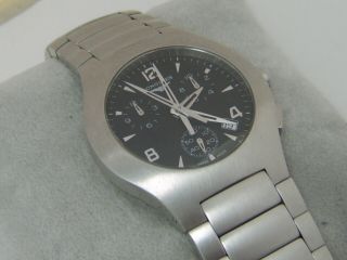 MENS LONGINES OPOSITION / OPPOSITION CHRONOGRAPH WATCH BOX & BOOKS 38MM 2