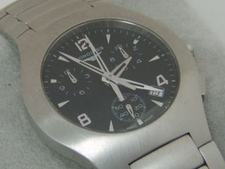 MENS LONGINES OPOSITION / OPPOSITION CHRONOGRAPH WATCH BOX & BOOKS 38MM 5