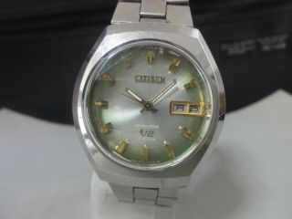 Vintage 1974 Citizen Automatic Watch [seven Star V2] 26j Band