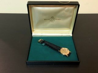 Baume & Mercier 18k Solid Gold Ref.  16679 Ladies Wristwatch