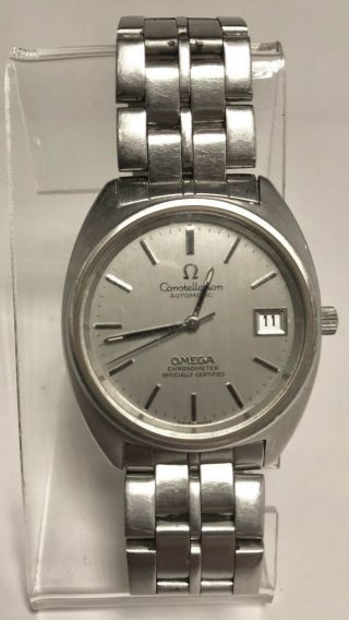 Vintage Omega Constellation Certified Chronometer Automatic Men’s Wristwatch