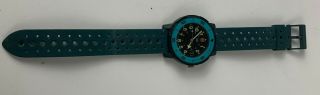 Swiss Army Brand Quartz Men’s Swiss Made Wrist Watch Rotating Bezel Blue Rubber