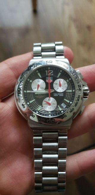Tag Heuer Formula 1 Indy 500 Chronograph Watch Cac111b Men 