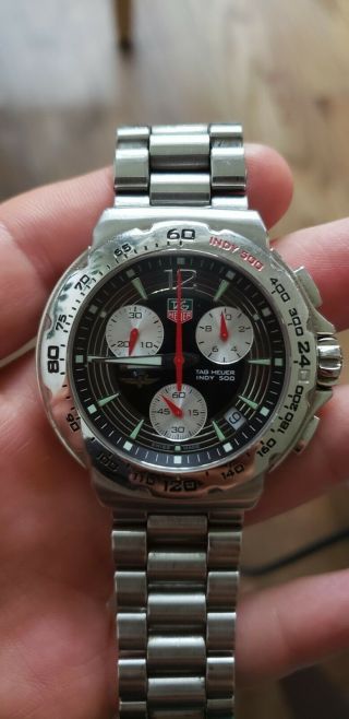 Tag Heuer Formula 1 Indy 500 Chronograph Watch CAC111B Men ' s Quartz 2