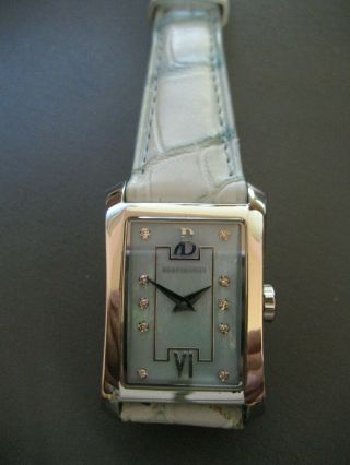 Bertolucci Fascino Diamond Dial Watch $1800 Msrp