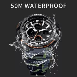 SMAEL Sport montres 2018 hommes montre LED étanche montre numérique homme horlog 5