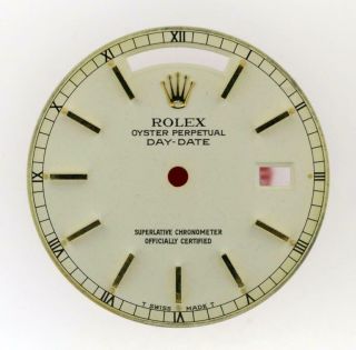 Men Rolex DayDate 36mm 18238 18038 Matte White Stick Dial 18KY Y23 2