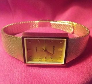 Windsor Wrist Watch Gold Silver Vintage Battery Unisex Men Women