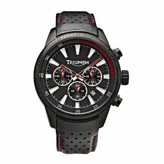Triumph Motorcycles Mens Sports Chronograph Watch Wrist Watch Mwss14205