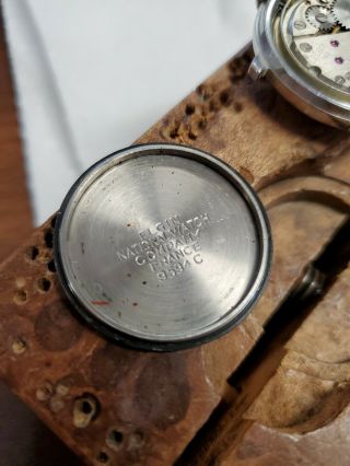 Rare Vintage 1950 ' s ELGIN SPORTSMAN Made in France 17 Jewels Mens Wrist Watch 4