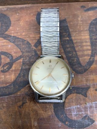 Vintage Omega Seamaster Automatic Stainless Steel Watch Swiss Made