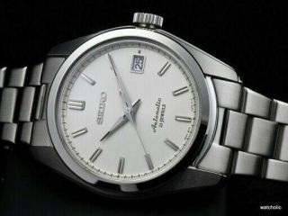 Seiko Cream Dial Automatic Dress Watch With 38mm Case,  And Sapphire Sarb035