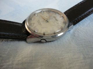 70 ' s S/S Men ' s Seiko Sea Lion M55 Diashock Self Winding Automatic Watch & Band 3