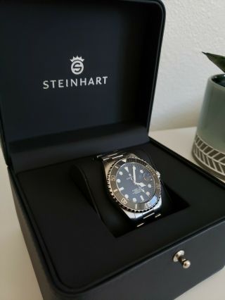 Steinhart Ocean One 39 Black Ceramic Diver Watch 5