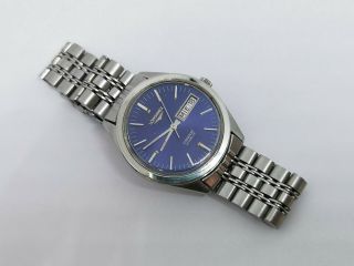 Vintage Longines Conquest Automatic Day/Date Blue Dial - Cal L636.  1 - 35 mm 3