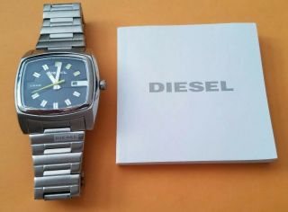 Diesel Dz1556 Black Dial Stainless Steel Watch Japan Movement