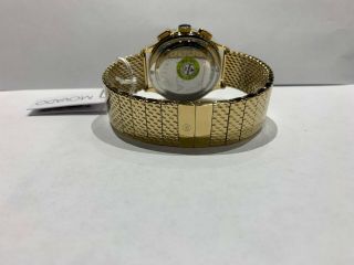 Movado Men ' s Watch Circa Chronograph Yellow Gold Expansion Bracelet 0607080 5