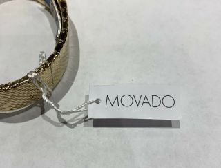 Movado Men ' s Watch Circa Chronograph Yellow Gold Expansion Bracelet 0607080 8