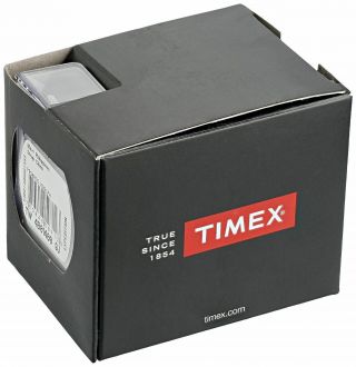 Timex T2P450,  Men ' s Easy Reader Black Leather Watch,  Indiglo,  Date 2