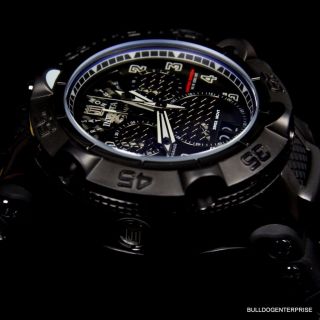 Invicta Subaqua Noma V JT Black 50mm LE Twisted Metal Chronograph Watch 8