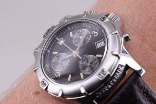 Vintage 1990s SWISS CAMEL TROPHY PROFESSIONAL CHRONO LIMITED EDITION All Steel 5