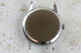 Vintage Movado Triple - Date Calendar Wristwatch 33mm Steel NR FOR REPAIR 5