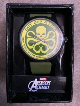 Marvel Avengers Assemble Hydra Wrist Watch Officially Licensed