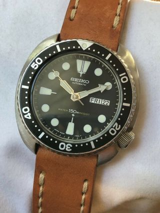 Vintage Seiko Diver 6309 - 7049 Turtle Automatic Men 