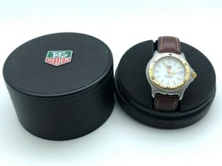 TAG HEUER Professional 18k Yellow Gold & Stainless Steel WI1150 - KO SERVICED BOX 3