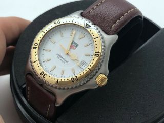 TAG HEUER Professional 18k Yellow Gold & Stainless Steel WI1150 - KO SERVICED BOX 4