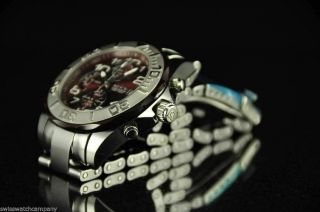 Invicta Men Pro Diver Ceramic & Tungsten Le 1249 Chronograph Watch - Rare