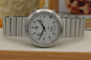 Mens Calvin Klein Swiss Made Chronograph Wrist Watch Stainless Steel K2171