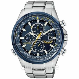 - - Citizen Blue Angels Atomic Chrono Watch At8020 - 54l