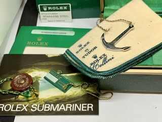 Rolex Vintage Submariner 16800 Or 168000 Box And Books,  Authentic Rolex 4