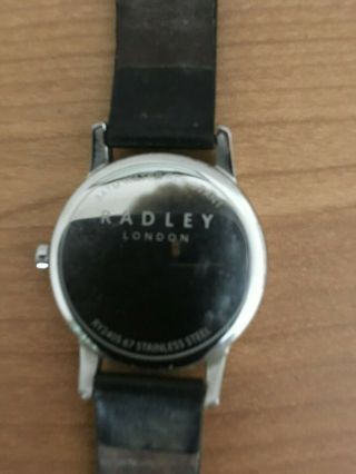 Faulty Radley of London Ladies Watch With Dog Design for Repair or Parts 4