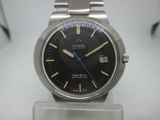 Vintage Omega Dynamic Geneve Cal.  565 Date Stainless Steel Automatic Mens Watch