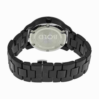 Movado Bold 42 mm Black Dial TR90 Polyurethane Men ' s Watch 3600099 3