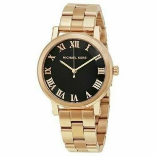 Michael Kors Norie Rose Gold - Tone Ladies Watch Mk3585 Quartz Watch $255 12