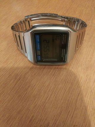 Vintage 1978 Seiko M354 - 5010 James Bond Men ' s Digital LCD Watch 10