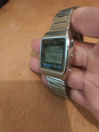 Vintage 1978 Seiko M354 - 5010 James Bond Men ' s Digital LCD Watch 6