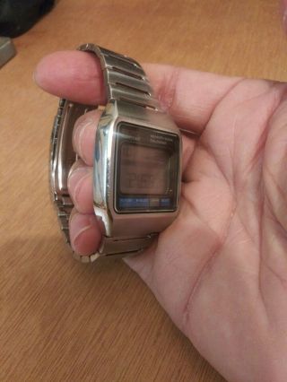Vintage 1978 Seiko M354 - 5010 James Bond Men ' s Digital LCD Watch 7