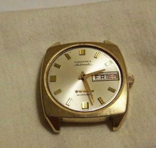 Vintage Longines 5 - Star Admiral 17 Jewel Automatic Day/date Watch