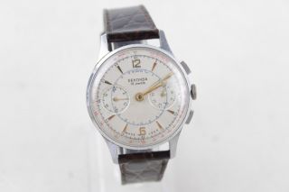 Vintage Gents Sekonda 3017 Strela Wristwatch Hand - Wind W/ Leather Strap