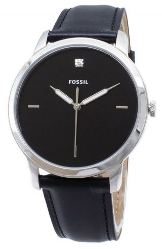 Fossil Men Minimalist Quartz Stainless Steel Watch Model: Fs5497