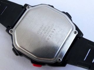 Vintage Casio BP - 100 Heart Rate & Blood Pressure Mens WR 50m Japan Quartz Watch 2